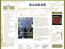 Tablet Screenshot of bighugllc.com